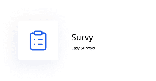 Introducing Survy